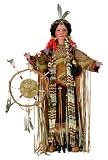 CHIPETA 36in Porcelain Indian Doll