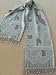 Jamawar Shawl, Wrap & Scarf in Taupe Brown and Ivory