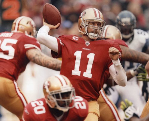 ALEX SMITH SAN FRANCISCO 49ERS 8X10 HIGH GLOSSY SPORTS ACTION PHOTO (N)
