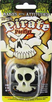 Best Price Billy Bob Teeth Glow in the Dark Priate Pacifier