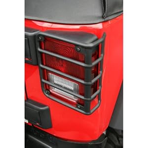 Jeep Wrangler JK Tail Light Guards 07-10 Black