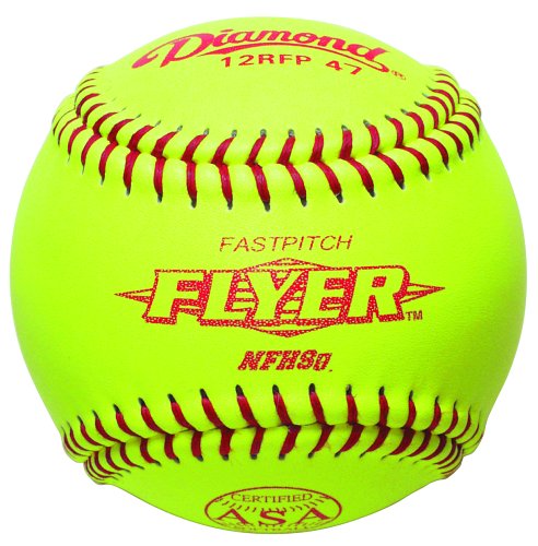 Diamond 12RFP .47 COR 375 ASA 12 Leather Fastpitch Softball