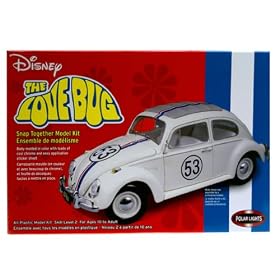 Disney Herbie Love Bug Model by Polar Lights
