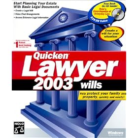 Quicken Lawyer 2003 Wills