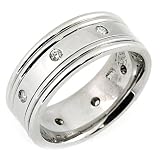 0.25Ct. Round Diamond Wedding Band Ring
