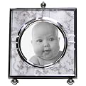 Thomas O'Brien® Round Antiqued Mirror Frame - 3x3"