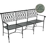 Windham Castings American Gothic Triple Settee Frame Only, Tuscan