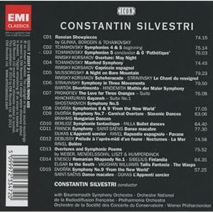 Constantin Silvestri: new EMI 