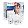 Devolo dLAN 200 AVplus Starter Kit, Con cables, Ethernet, 200 Mbit/s, OFDM - 1155, 1024/256/64-QAM, QPSK, BPSK, 300 m, 100 - 240 V (importado de Francia)