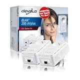 Devolo 1373 Pack de 2 adaptateurs CPL 200Mbp/s HomePlug AV avec prise int�gr�epar Devolo