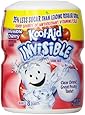 Kool-Aid Drink Mix, Sugar Sweetened Invisible Cherry, 19 Ounce Container (Pack of 6)