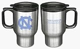 North Carolina Tar Heels 16 oz. Stainless Steel Travel Mug (Set of Two)