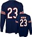 Devin Hester Chicago Bears Navy Youth Jersey Name and Number Long Sleeve T-Shirt
