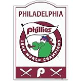 Phillies Riddell Nostalgic Metal Sign