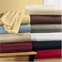 600 Thread Count Waterbed Stripe Sheet Set CalKing (Ivory)