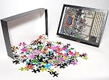 Photo Jigsaw Puzzle of KNIGHTS IN TOURNAMENT. Knights on horseback in a ring at a medieval tournament, from Granger Art on Demand