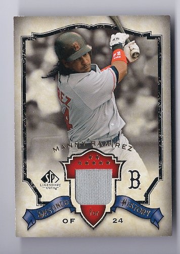 2007 SP Legendary Cuts Destined for History Game Used Jersey #MR Manny Ramirez Boston Red Sox