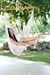 Chair Hammock by Hammocks Rada. Natural Beige Color 100% Soft Thick Cotton Cord