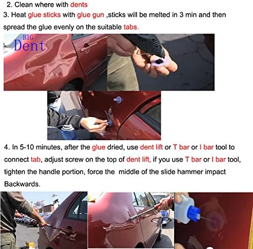 Toppdr & DIY NEW CAR Auto Body Repair Tool Line Board Great for Diy or Pro PDR Paintless Dent Repair Jobs Suction Arm