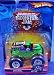 BLACK 25th Anniversary Edition GRAVE DIGGER #12 Hot Wheels Monster Jam Truck 2006 1:64 with Special Paint