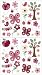 NoJo Watch Me Grow Wall Decals, Plum/Pink