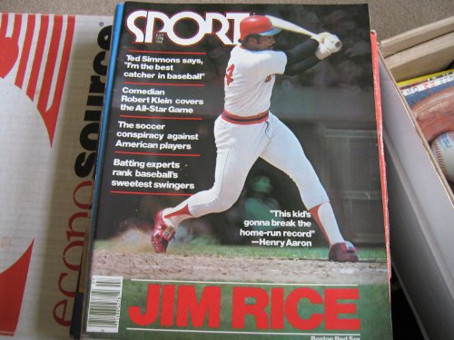 Sport Magazine (JIm Rice...Boston red Sox , Ted Simmons , Comedian Robert Klein , Soccer , Batting Experts, July 1978)
