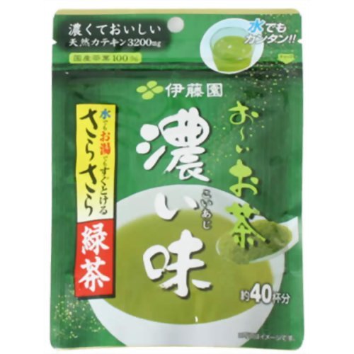 おーいお茶 濃い味さらさら緑茶 32g