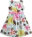 Lovely Baby Girls Kids Toddlers Casual Top Butterfly Bowknot Cotton Dress