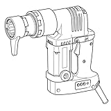マキタ:回転角レンチ 6924AN