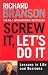 Screw It, Let's Do It