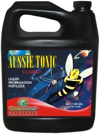 Green Planet Nutrients - AUSSIE TONIC (10 Liters) (.02-.005-0) | A Complex and Unique Vitamin Supplement and Growth Stimulator.