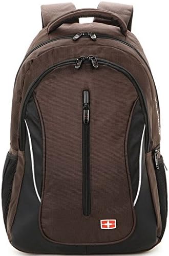 VICTORIACROSS Business and Casual Travel Gear Laptop Daypack Backpack. ipad teblet sports outdoor school. journey trip Camping bag Hiking.fashion macbook computer notebook VC5200-Coff
