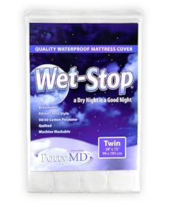 Wet-Stop Twin Waterproof Mattress Cover