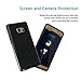 Galaxy Note 7 Case, CASY MALL Hybrid Slim Fit Hard Case Dual Layer Protective Cover Samsung Galaxy Note 7 Black