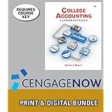 bundle college accounting a career approach with quickbooks accounting 2013 cd rom 12th cengagenow printed
