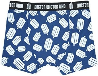 Doctor Who TARDIS Logo Boxer Briefs Size : X-Large