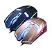 TENMOS G5S Wired Computer Mouse USB Optical LED Gaming Mouse for Mac/PC/Notebook, 2400DPI, 6 Buttons(gold)