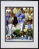 Alge Crumpler University of North Carolina Tar Heels 2000 Action Double Matted 8 x 10 Photograp