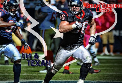 Brian Cushing HD 11x17 Houston Texans #03 HDQ