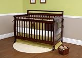 Nursery Smart Mocha Amelia 4-in-1 Convertible Baby Crib