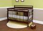 Nursery Smart Mocha Amelia 4-in-1 Convertible Baby Crib