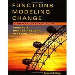Functions Modeling Change: A Preparation for Calculus