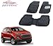Auto Pearl - Premium Quality Car 4D Croc Textured, 2 Rows Black Mats For - Ford Ecosport RS.1499.00