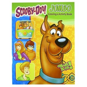 Scooby Doo Activity Book - Scooby Doo Jumbo Coloring And Activity Book (4 Books) by 