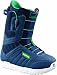 Burton Snowboard Boot Moto Blue/Green�NEUE Shrinkage Technologie f&uuml;r geringere Bootl&auml;ngeSchn&uuml;rung: Speed Zone Schn&uuml;rsystem mit getrennter Schn&uuml;rung f&uuml;r unteren und oberen BeriechInnenschuh: Neuer Imprint 1 LinerD&auml;mpfung: Zwei-Komponenten Aussensohle Mit EVA D&auml;mpfung und Eisspikes aus GummiFlex und Response: Grip Fit Rippen und d&uuml;nne 3D- geformte Zunge mit weichem FlexKomfort: Neuer schneedichter Zungenzickel und geformtes Level 1 Fussbett aus EVA