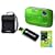 Fujifilm Finepix Z37 10MP Digital Camera bundle with 3x Optical Zoom and 2.7 inch LCD, includes 2GB Fuji Memory Card, Transcend Card Reader and Reversible Neoprene Case (Green)