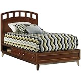 Product details for genAmerica Cherry Twin Platform Bed