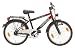 Texo Jungen Fahrrad ATB, 3 Gang, tiefschwarz/salsarot, Rahmenhöhe 30 cm, Reifengröße: 20 Zoll (50,8 cm)