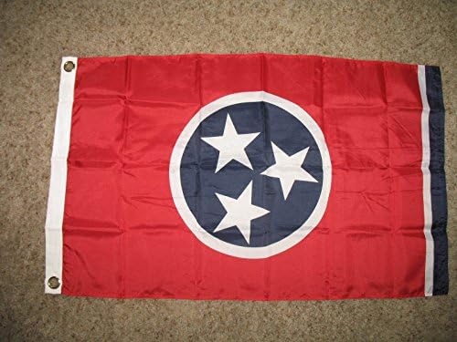 Usa Flag & State Of Tennessee 2X3 Flag Banner
