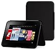 �tui en cuir avec support Amazon pour Kindle Fire HD - Noir onyx (est compatible avec Kindle Fire HD uniquement)